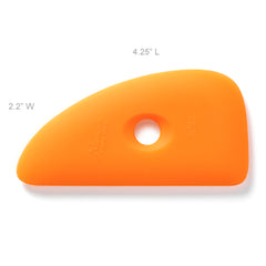 Xiem Clay Rib Soft Silicone 5 - Orange SCR5-O-10197 for sale in India - Bhoomi Pottery