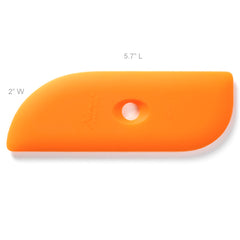Xiem Clay Rib Soft Silicone 8 - Orange SCR8-O-10200 for sale in India - Bhoomi Pottery
