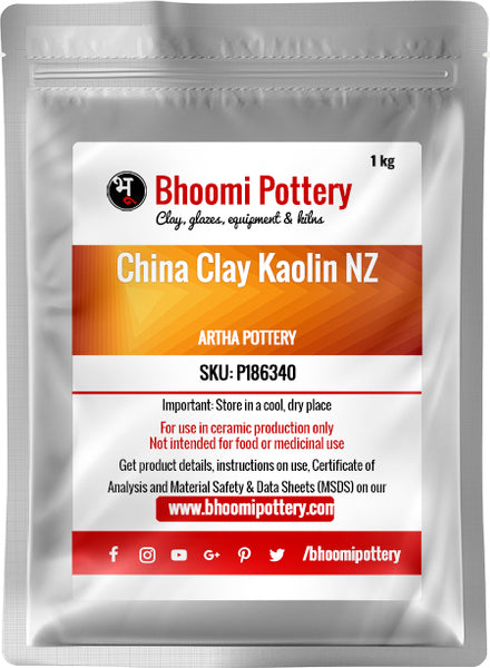 China Clay Kaolin NZ 1 Kg