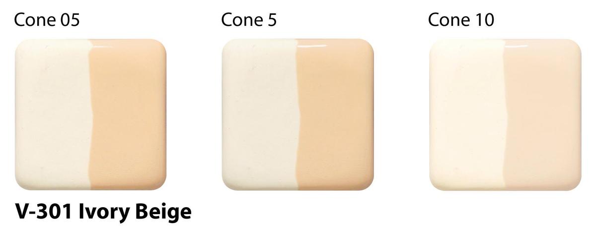 Amaco Ivory Beige Velvet Underglaze V-301 473 ml for sale in India - Bhoomi Pottery
