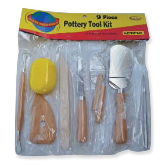 Buy Kemper Tools Pottery Tool Kit AT 9 Tools ATPTK9 for sale in India - Bhoomi Pottery