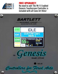 Free Upgrade to Genesis Wi-Fi Touchscreen Controller for all Cone Art Kilns in India - Bhoomi Pottery