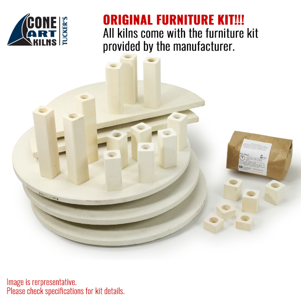 Original Furniture Kit for GX1813D from Cone Art Kilns for sale in India - Bhoomi Pottery