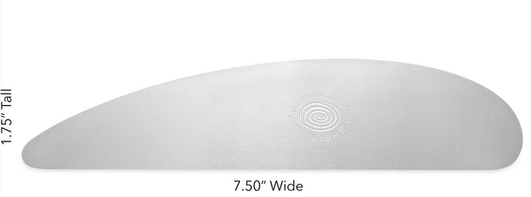 uy Mudtools Extra Long Scraper Rib Smooth for sale in India - Bhoomi Pottery