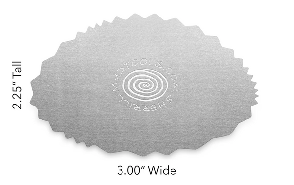 Buy Mudtools Pebble Drawing Rib Edge 3 for sale in India - Bhoomi Pottery