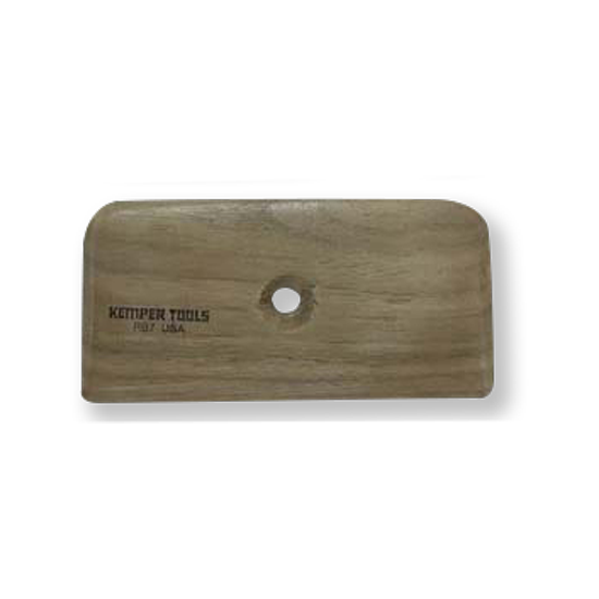 Buy Kemper Tools Wooden Potter's Rib 4" RB7 - Bhoomi Pottery