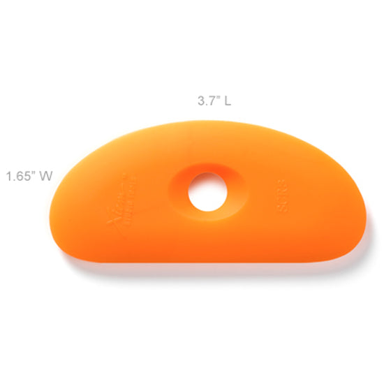 Xiem Clay Rib Soft Silicone 3 - Orange SCR3-O-10195 for sale in India - Bhoomi Pottery