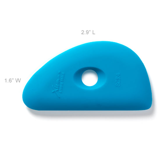 Xiem Clay Rib Firm Silicone 4 - Blue SCR4-B-10204 for sale in India