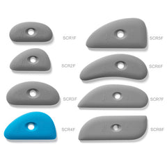 Xiem Clay Rib Firm Silicone 4 - Blue SCR4-B-10204 for sale in India