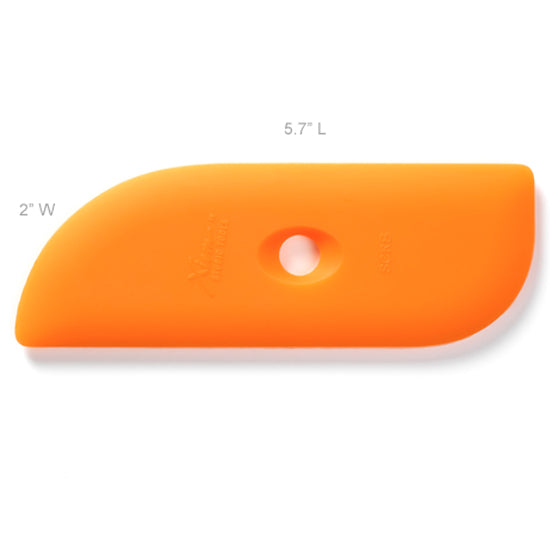 Xiem Clay Rib Soft Silicone 8 - Orange SCR8-O-10200 for sale in India - Bhoomi Pottery