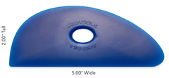 Buy Mud Tools Shape 2 Polymer Rib Blue Firm for Sale in India - Bhoomi Pottery