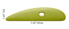 Buy Mud Tools Small Platter Rib Green for sale in India - Bhoomi Pottery