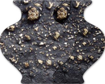 Professional Clay PF 660 Black Chunky for sale in India - Bhoomi Pottery