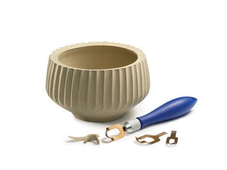 Xiem Clay Fluting Tool Set FTS-10344 for sale in India - Bhoomi Pottery