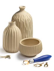 Xiem Clay Fluting Tool Set FTS-10344 for sale in India - Bhoomi Pottery